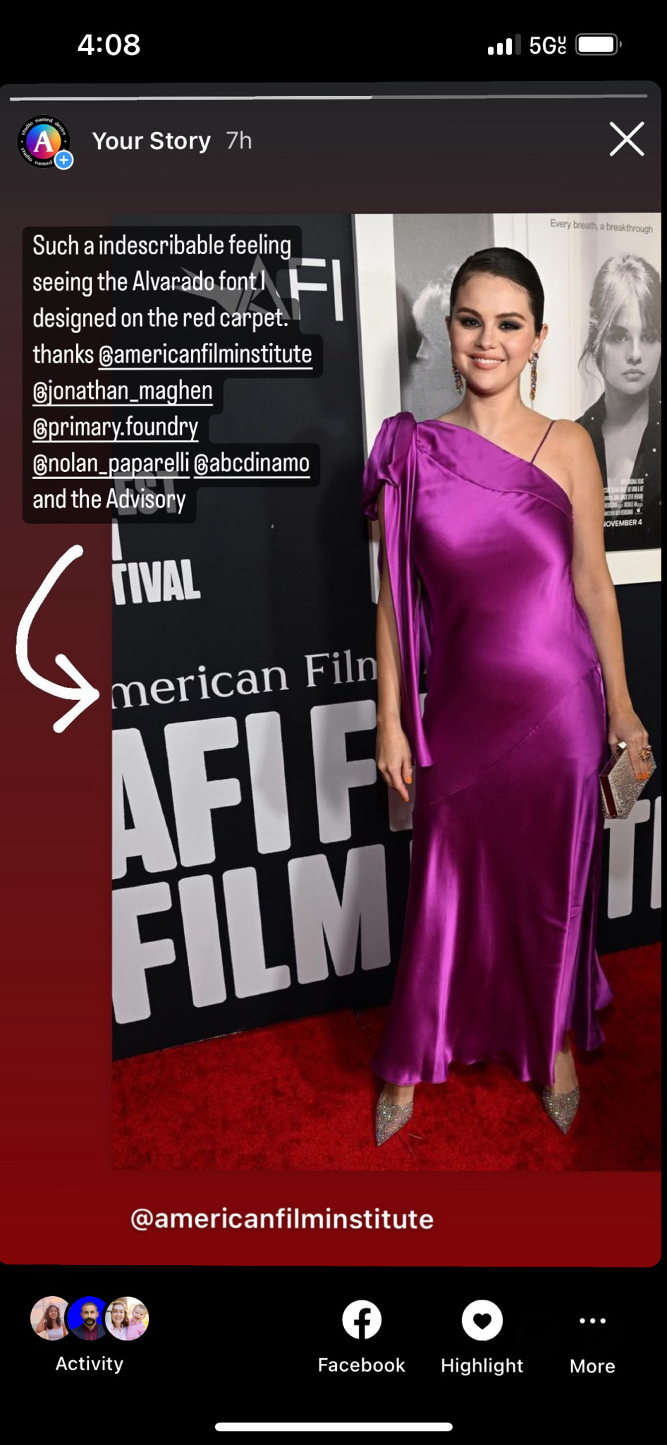 AFI Film Fest with Selena G